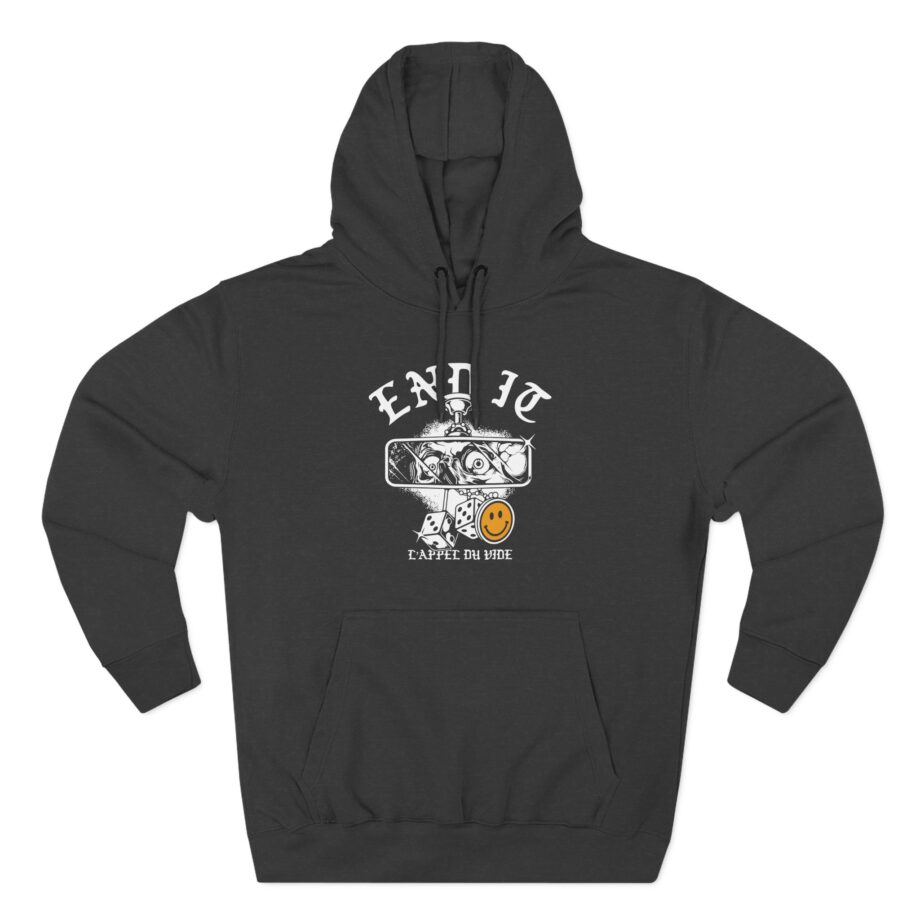 End It Mirror Smile Three-Panel Fleece Hoodie