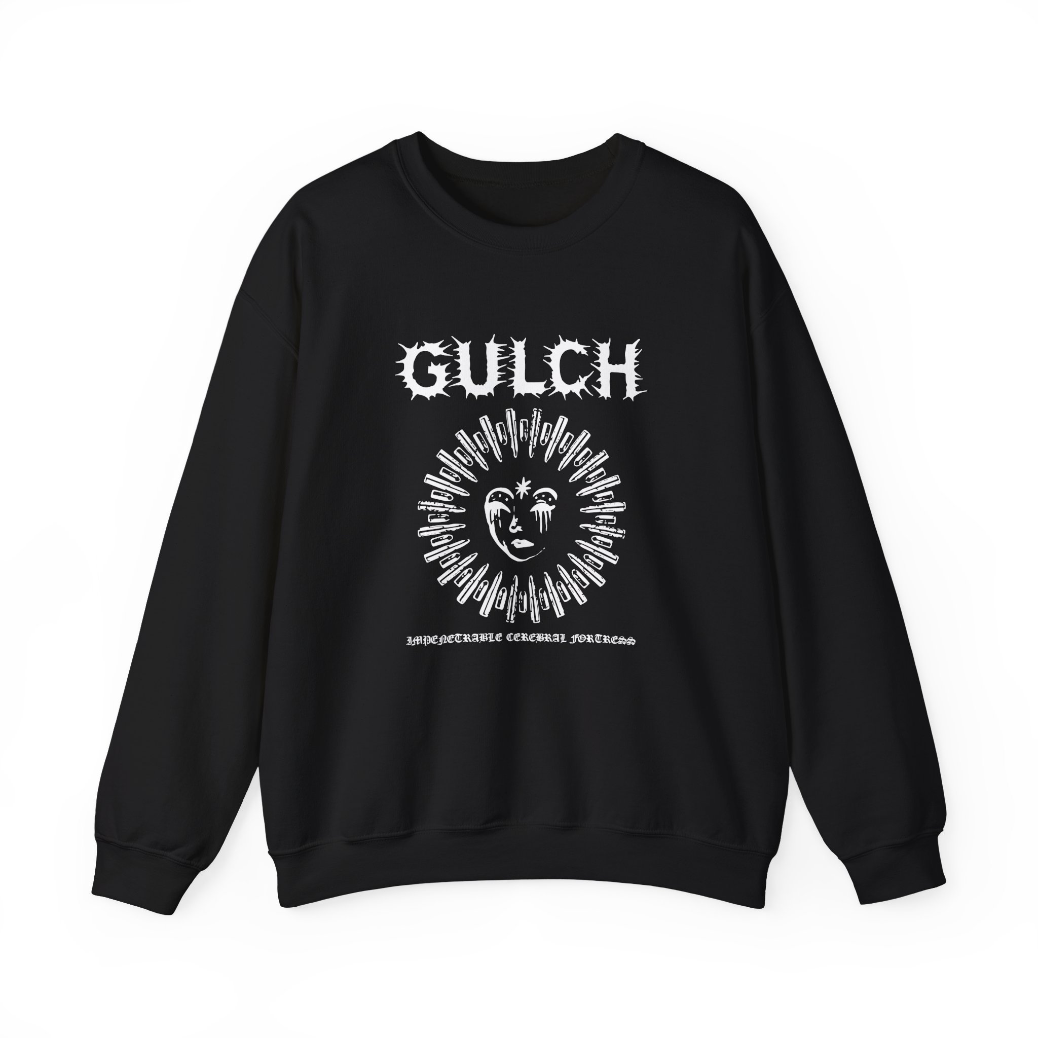 Gulch - Bullet Circle Unisex Heavy Blendâ„¢ Crewneck Sweatshirt