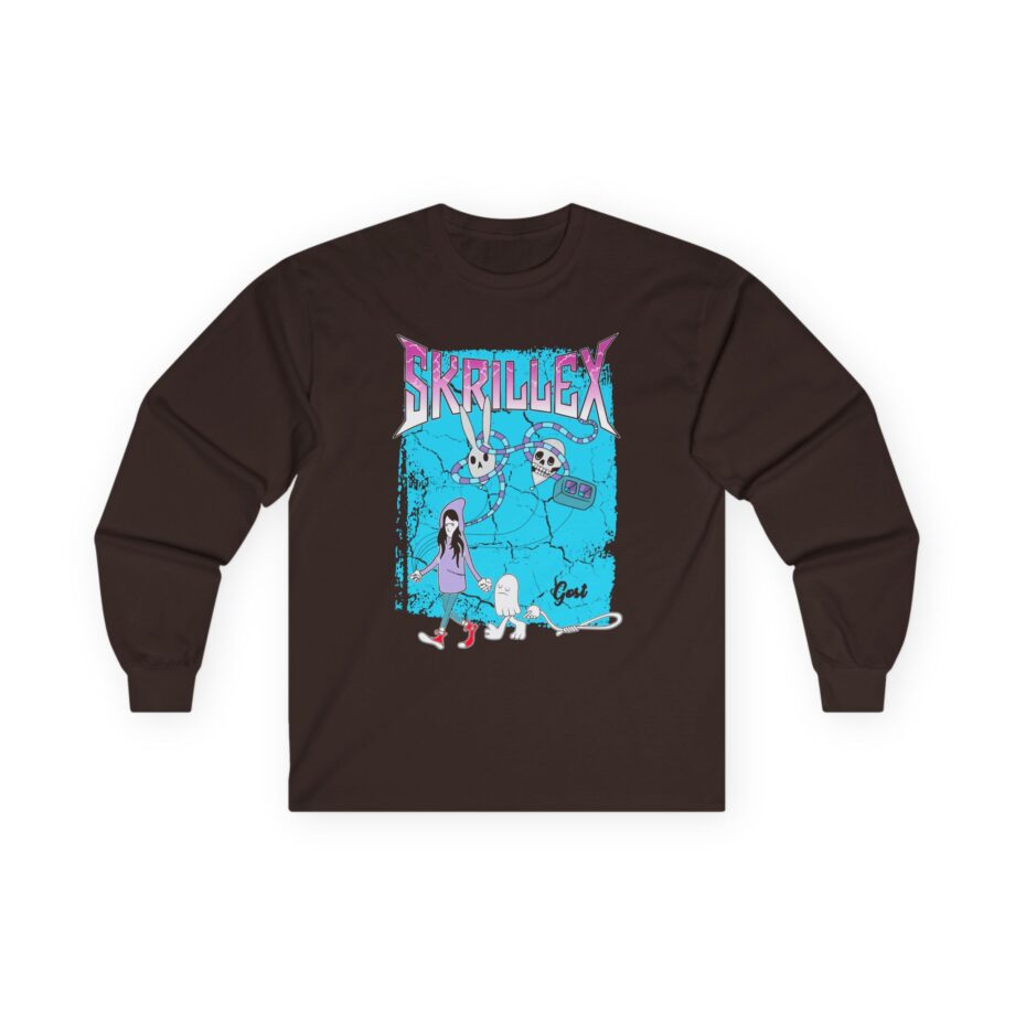Skrillex Gost Album Cover Unisex Ultra Cotton Long Sleeve Tee