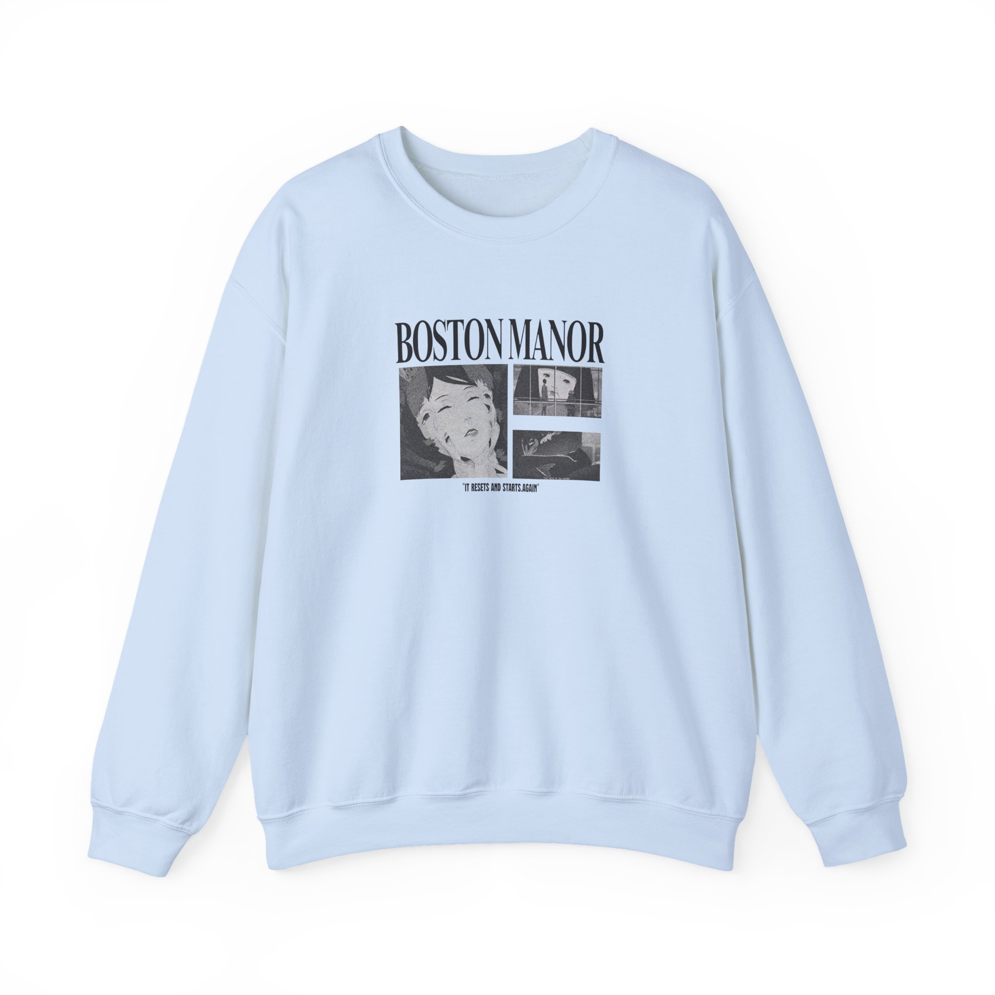 Boston Manor Paprika Unisex Heavy Blendâ„¢ Crewneck Sweatshirt