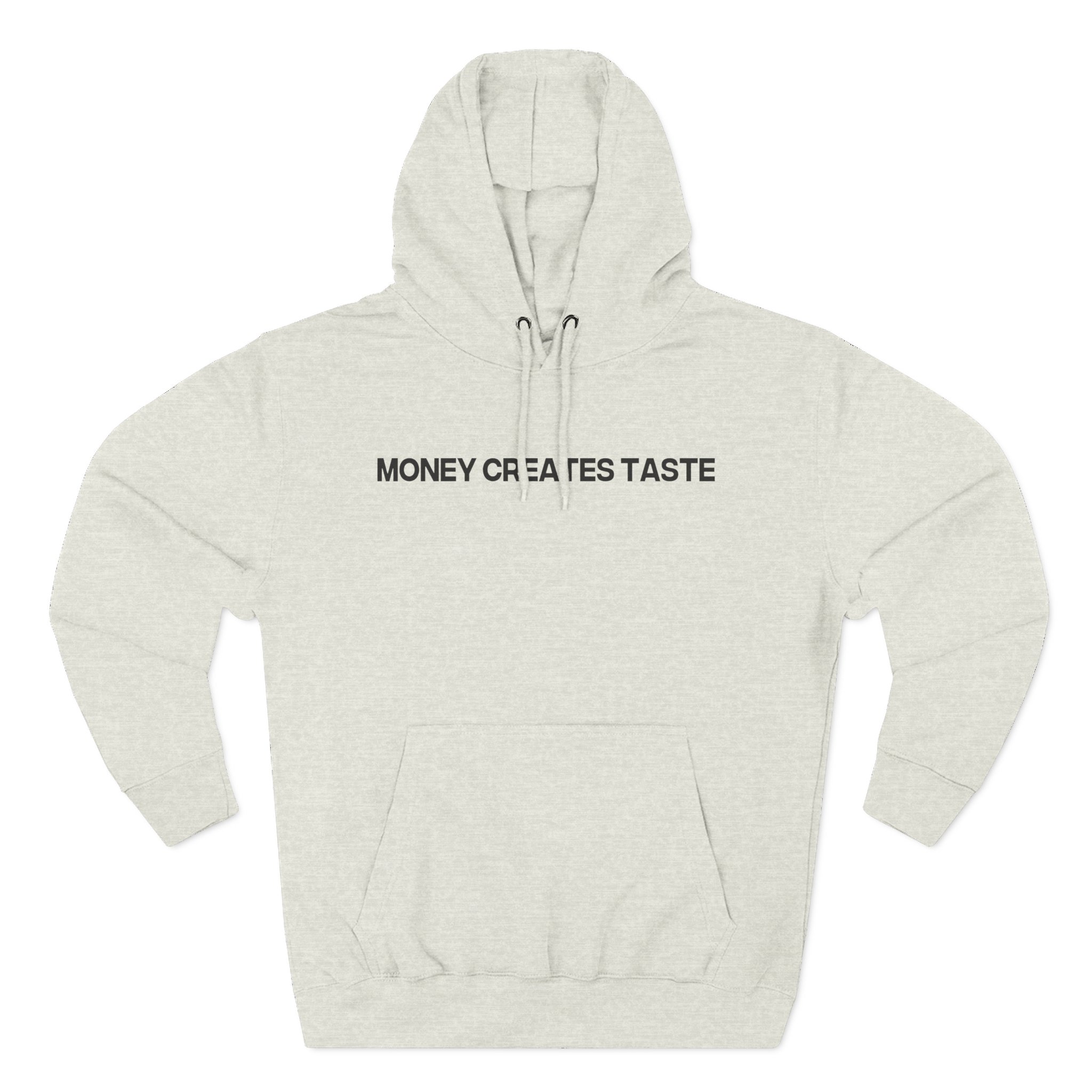 Jenny Holzer Money Creates Taste Three-Panel Fleece Hoodie