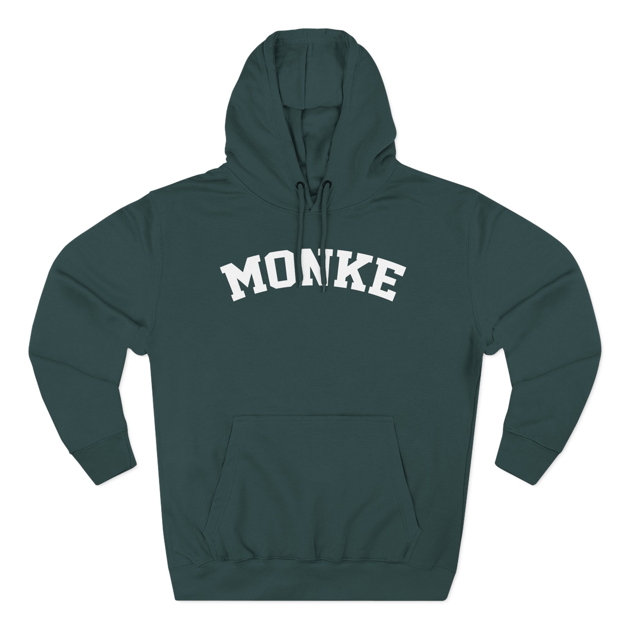 Spoonkid Monke Three-Panel Fleece Hoodie