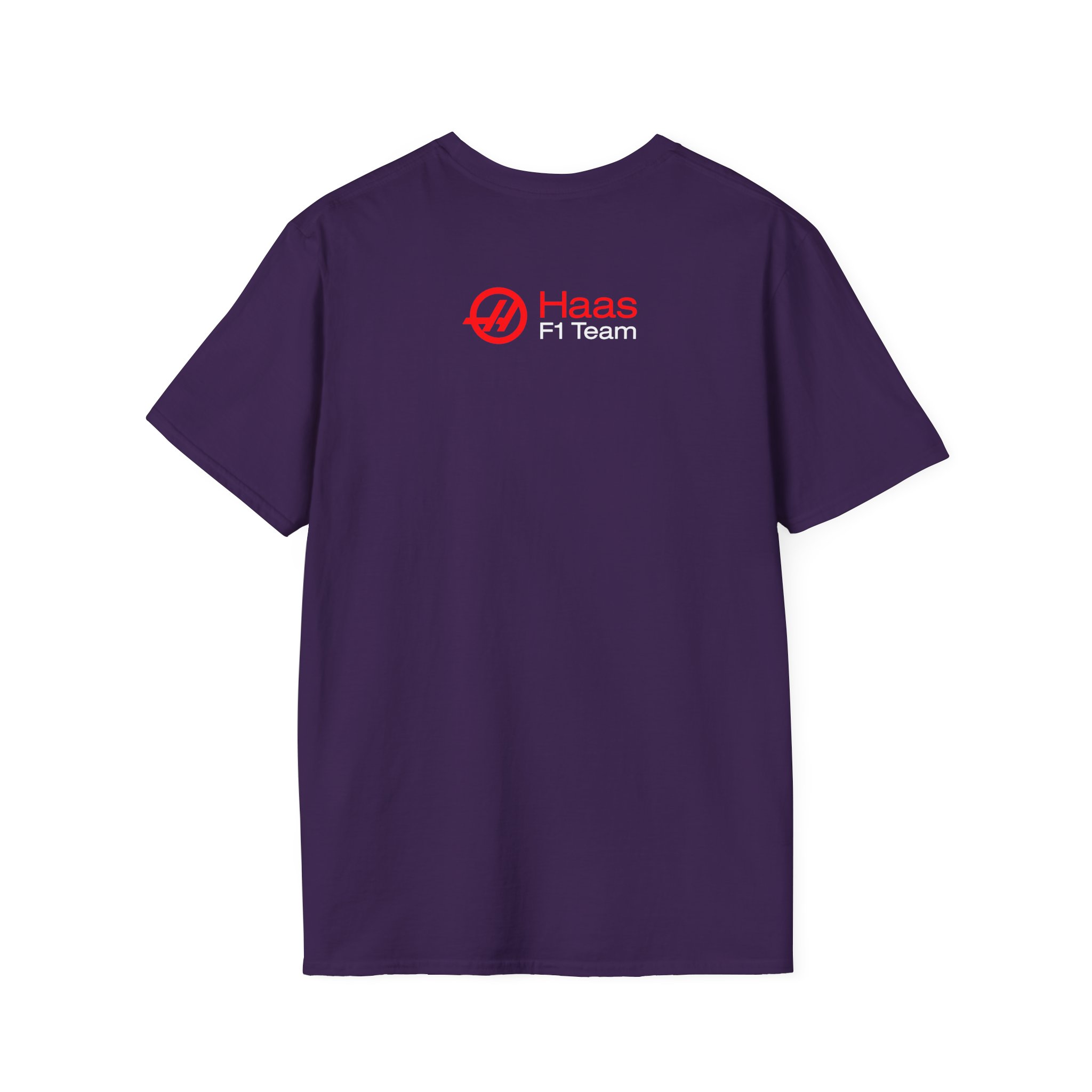 Haas F1 Foksmash-face Unisex Softstyle T-Shirt