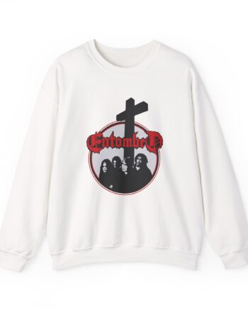 Entombed 3/4 Baseball Left Hand Unisex Heavy Blend™ Crewneck Sweatshirt