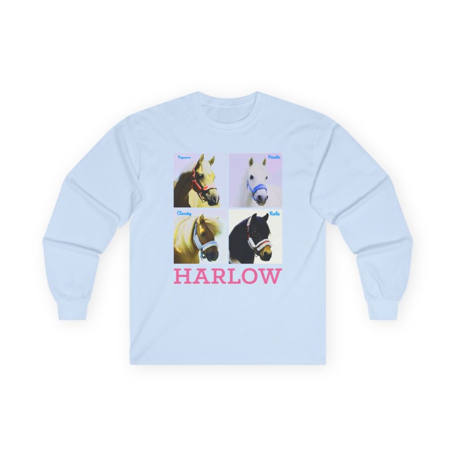 Harlow and Popcorn Unisex Ultra Cotton Long Sleeve Tee