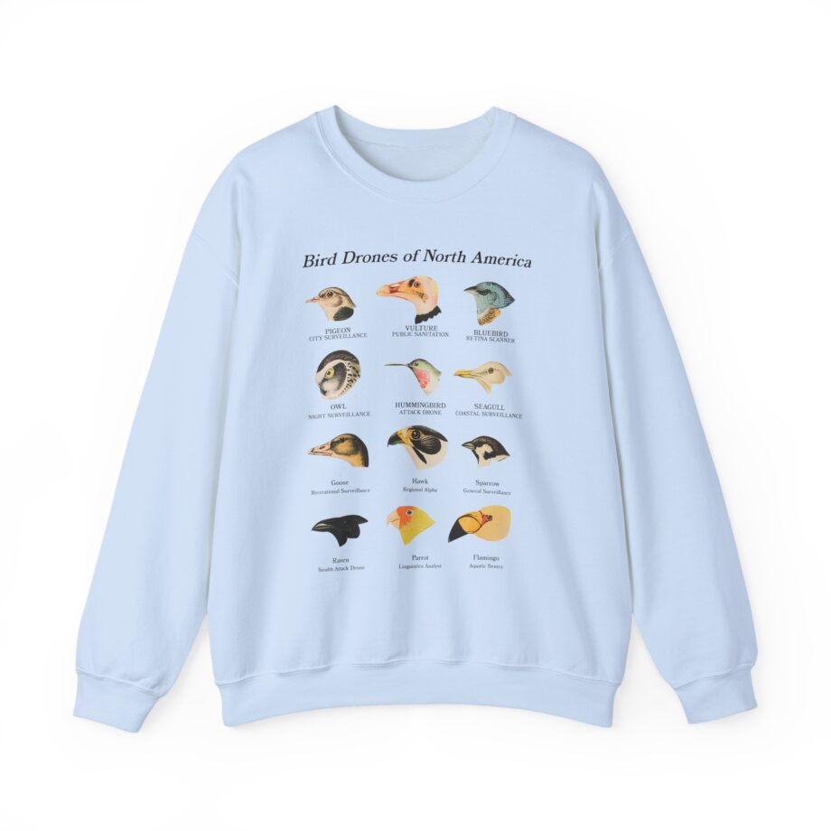 Birds Arent Real Bird Drones of North America Unisex Heavy Blend™ Crewneck Sweatshirt