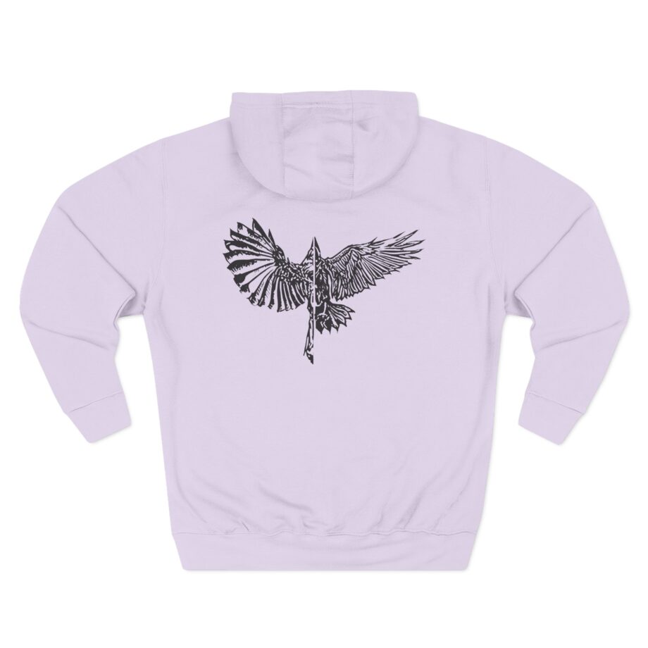 Hardy Three-Panel Fleece Hoodie
