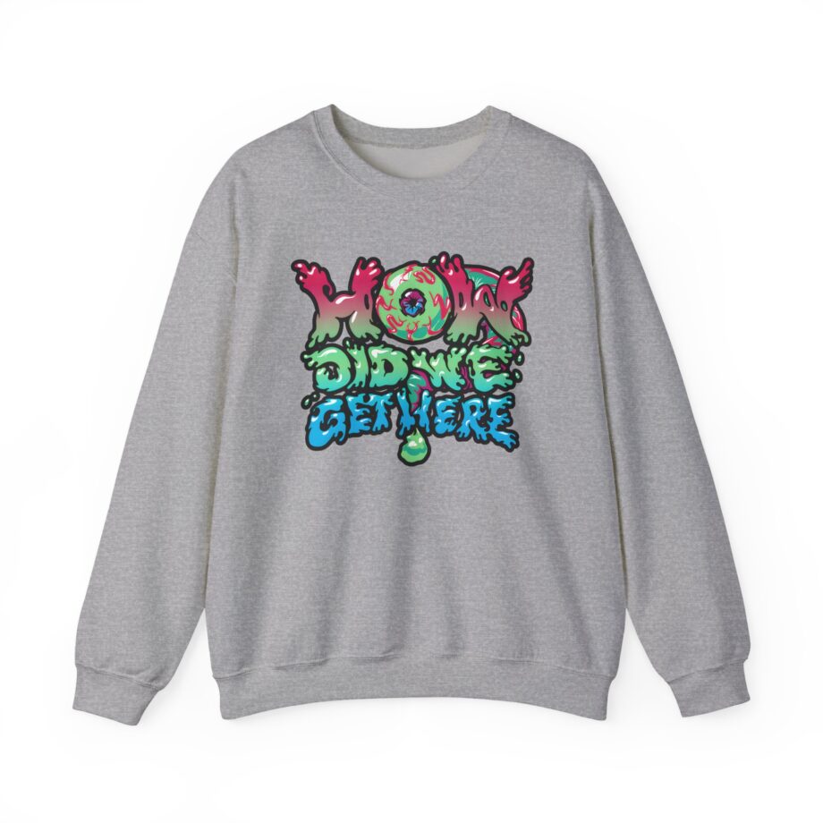 How Did We Get Here Unisex Heavy Blend™ Crewneck Sweatshirt