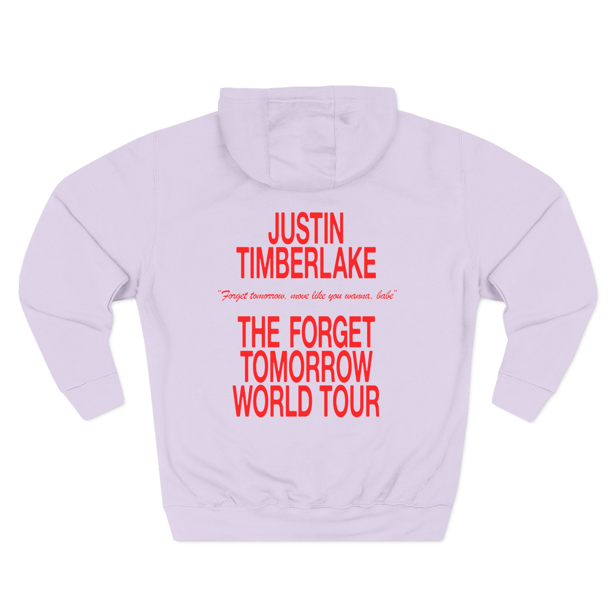 JT Im Everything Three-panel Fleece Hoodie