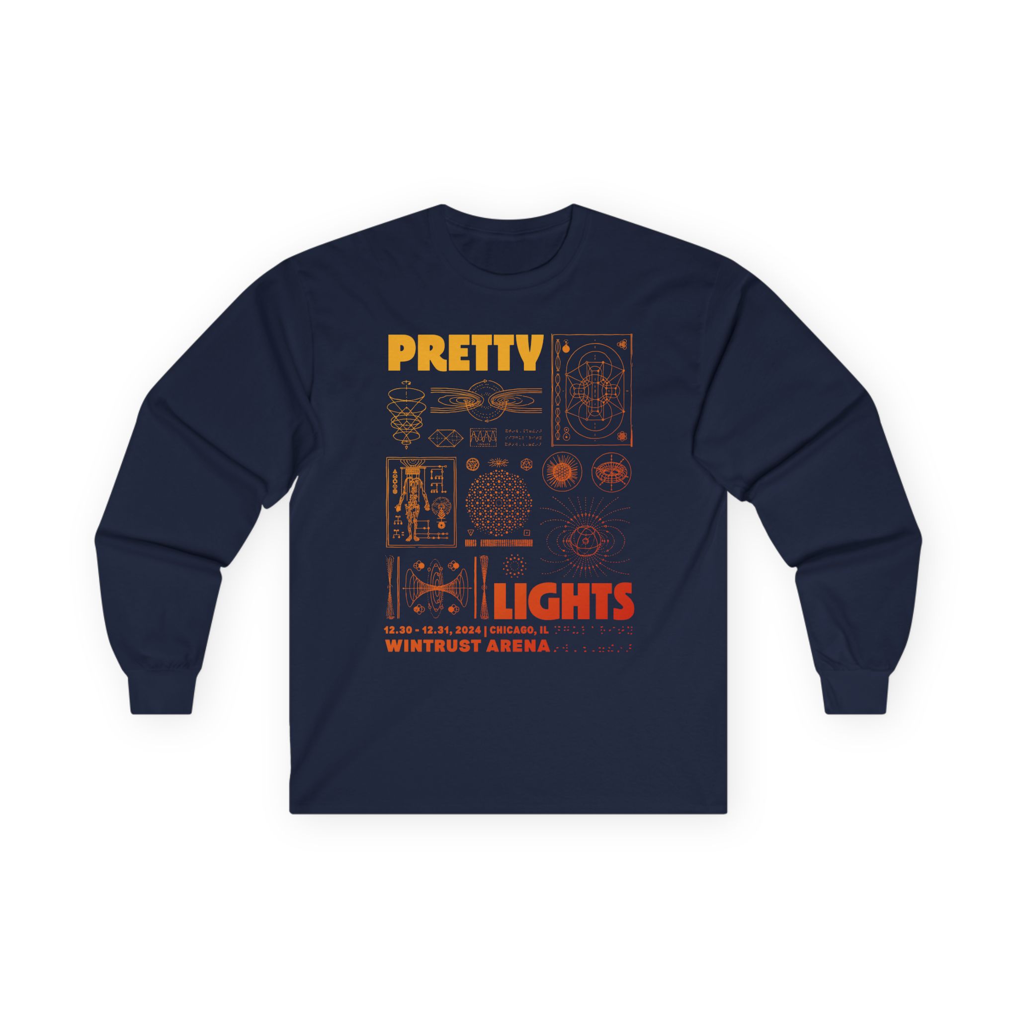 Pretty Lights Lucid Livestream @ Wintrust Arena Unisex Ultra Cotton Long Sleeve Tee
