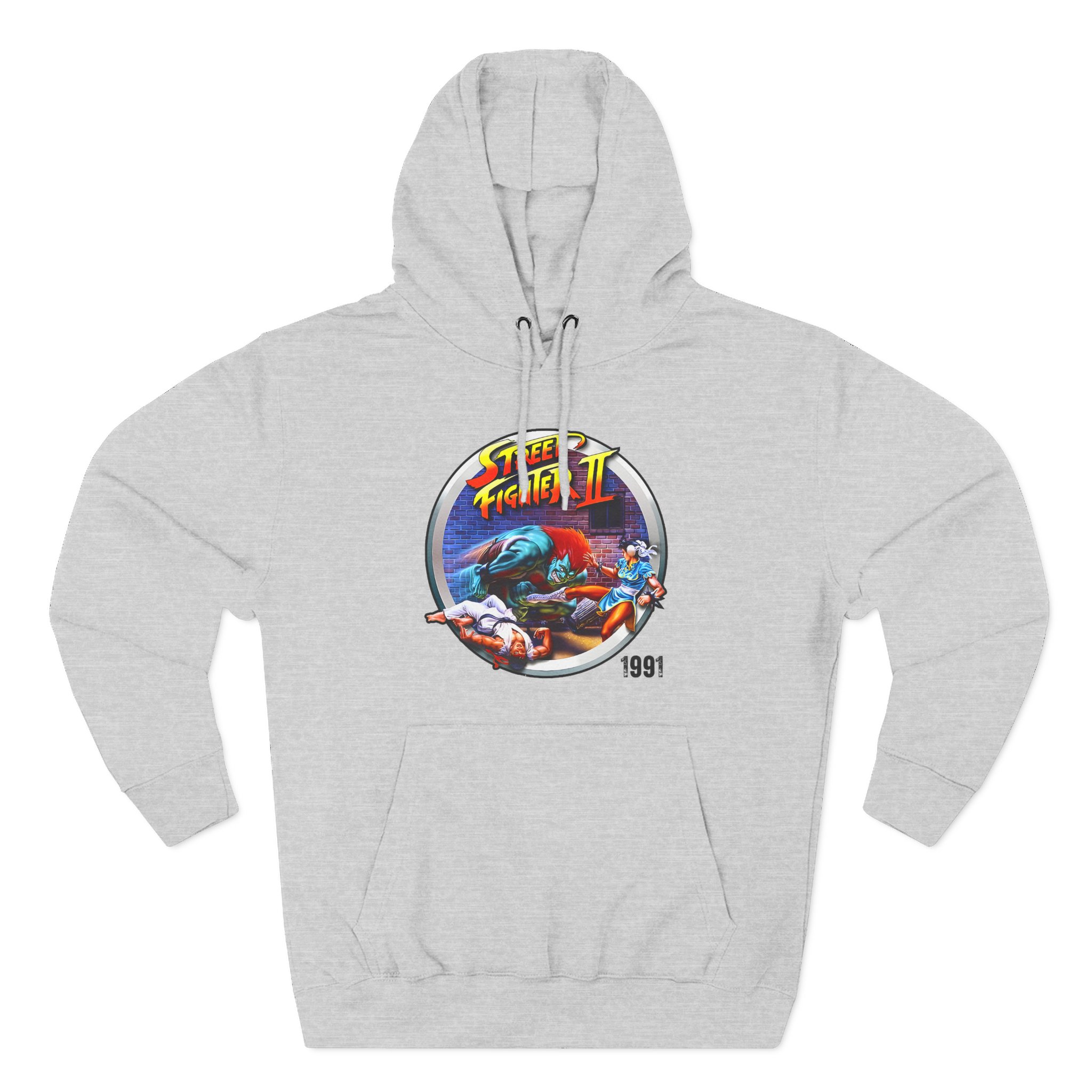 Ishowspeed Street Fighter Three-Panel Fleece Hoodie
