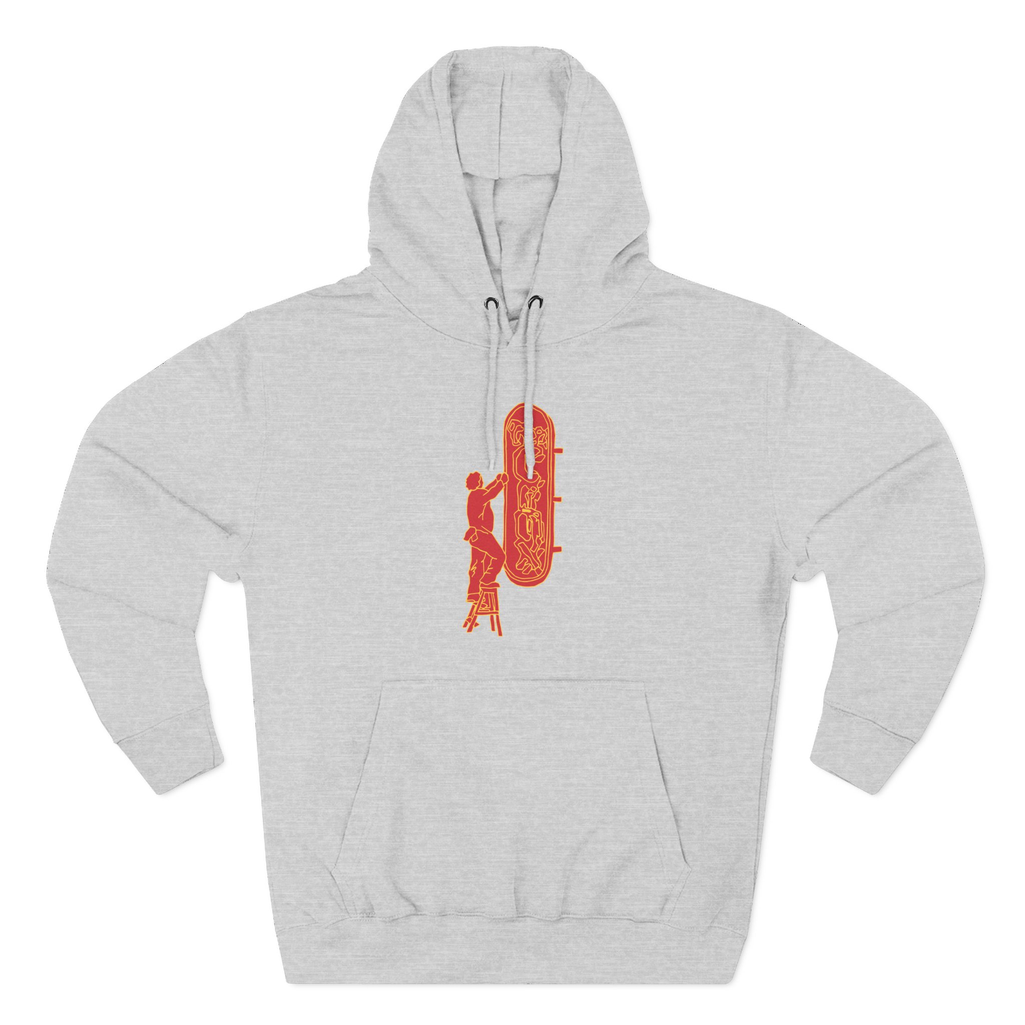 Djo The Crux Sign Three-Panel Fleece Hoodie