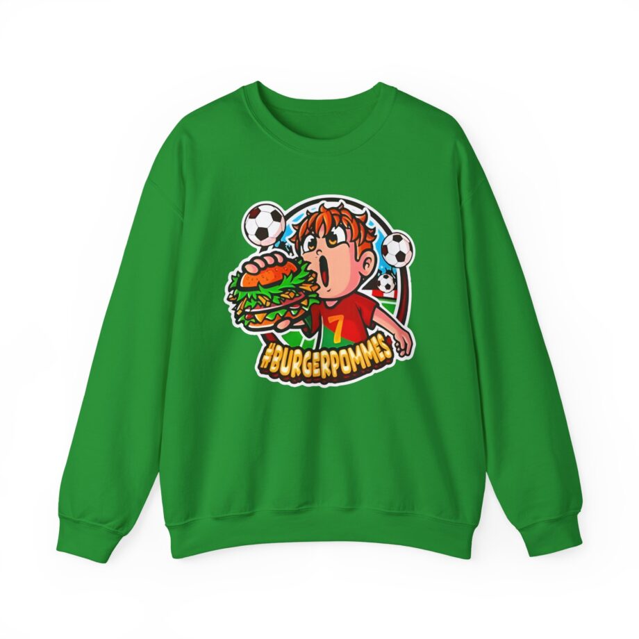 Burger Pommes Unisex Heavy Blend™ Crewneck Sweatshirt