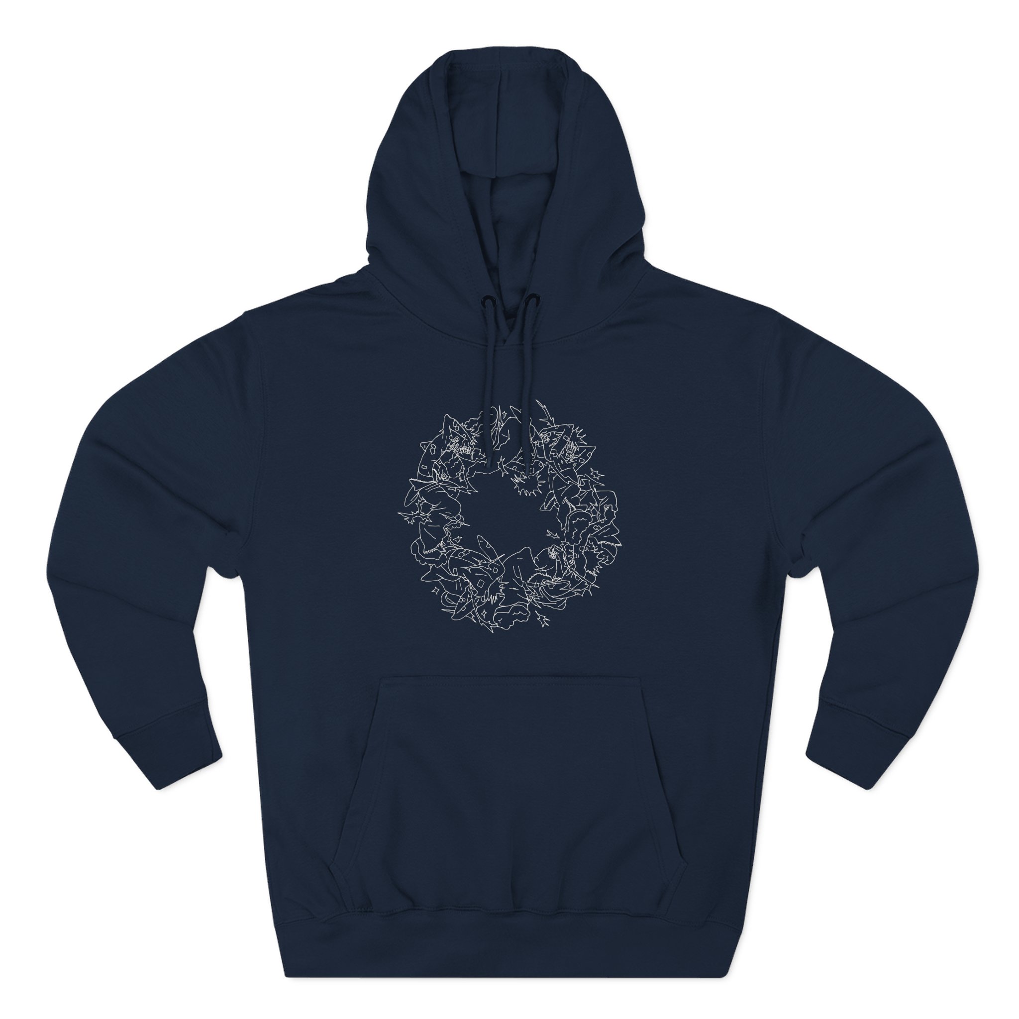 Ecco2k in the Flesh Three-Panel Fleece Hoodie