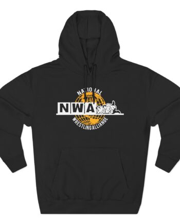 NWA National Wrestling Alliance Three-Panel Fleece Hoodie