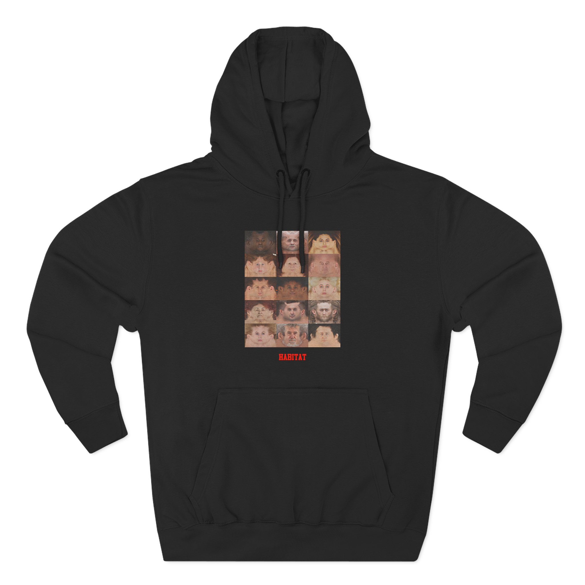 Nayt Three-Panel Fleece Hoodie