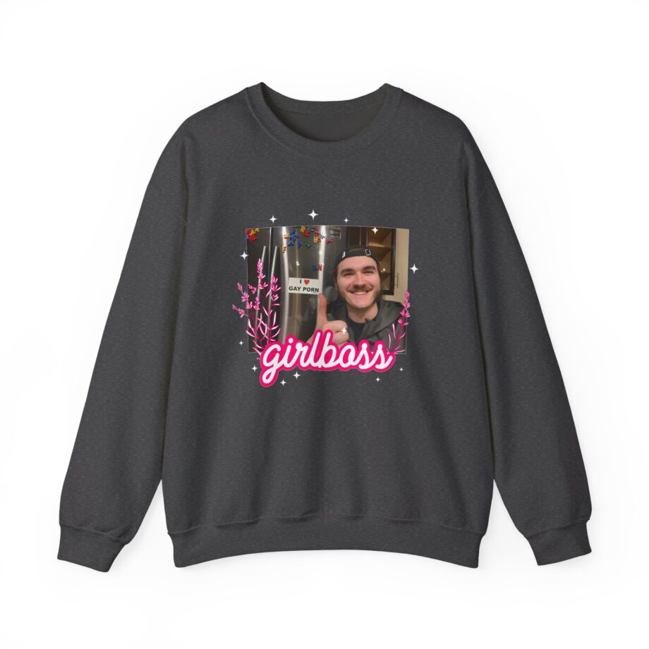 Jschlatt Girlboss Unisex Heavy Blend™ Crewneck Sweatshirt