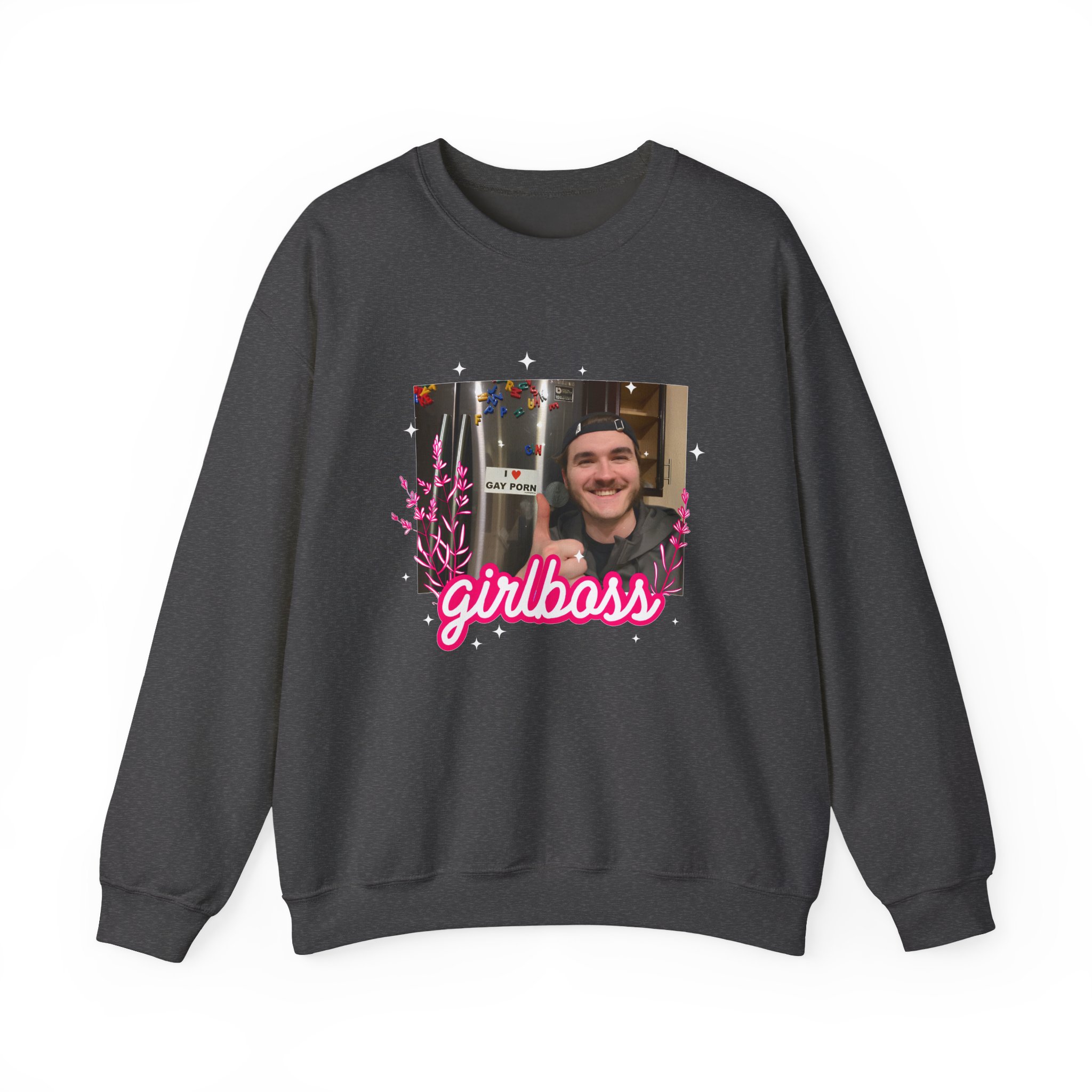 Jschlatt Girlboss Unisex Heavy Blendâ„¢ Crewneck Sweatshirt