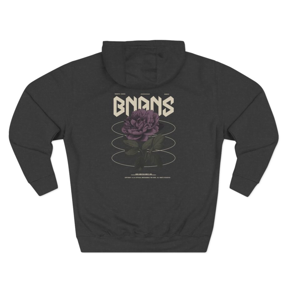 Shroud Into The Wild Bnans Three-Panel Fleece Hoodie