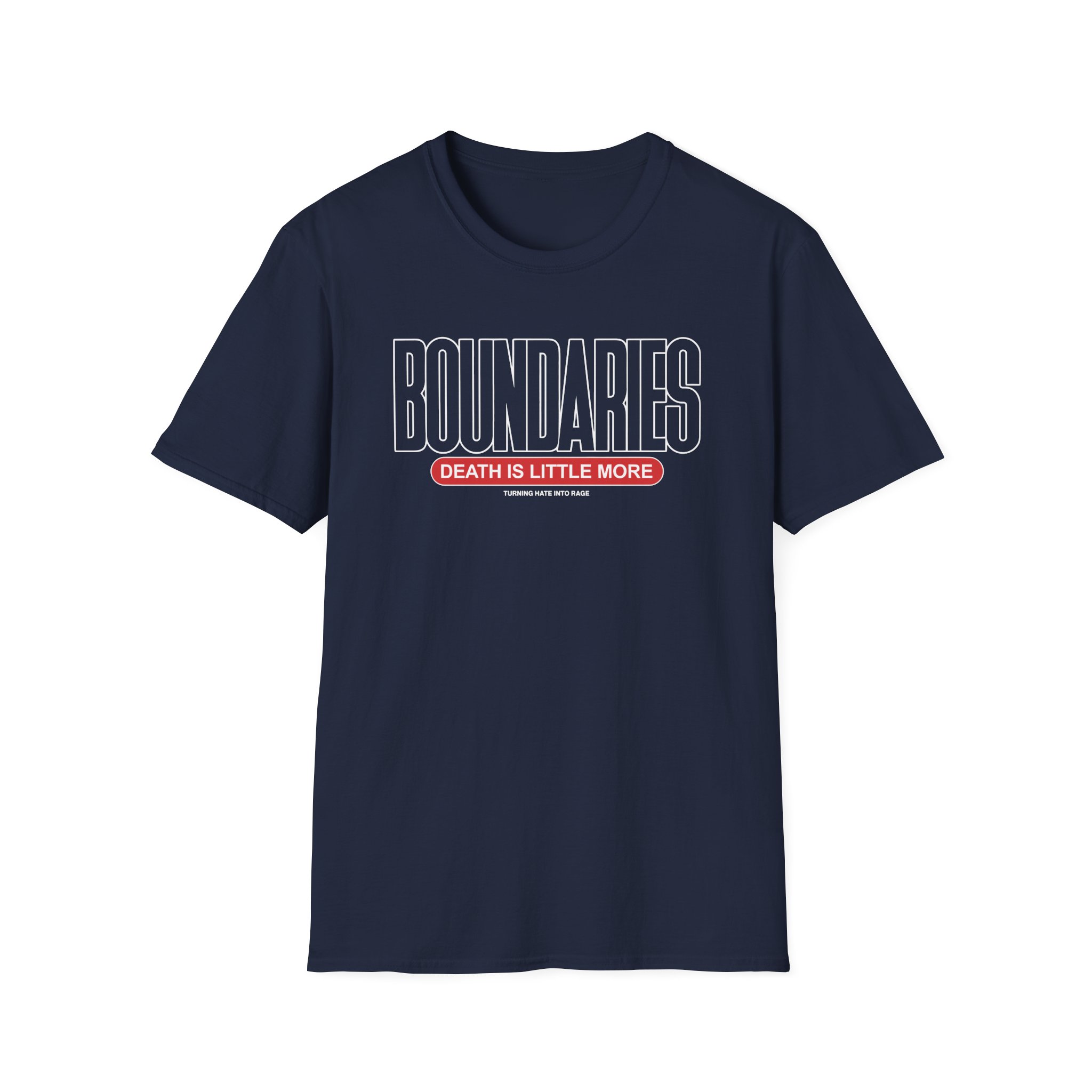 Boundaries Rage Unisex Softstyle T-Shirt