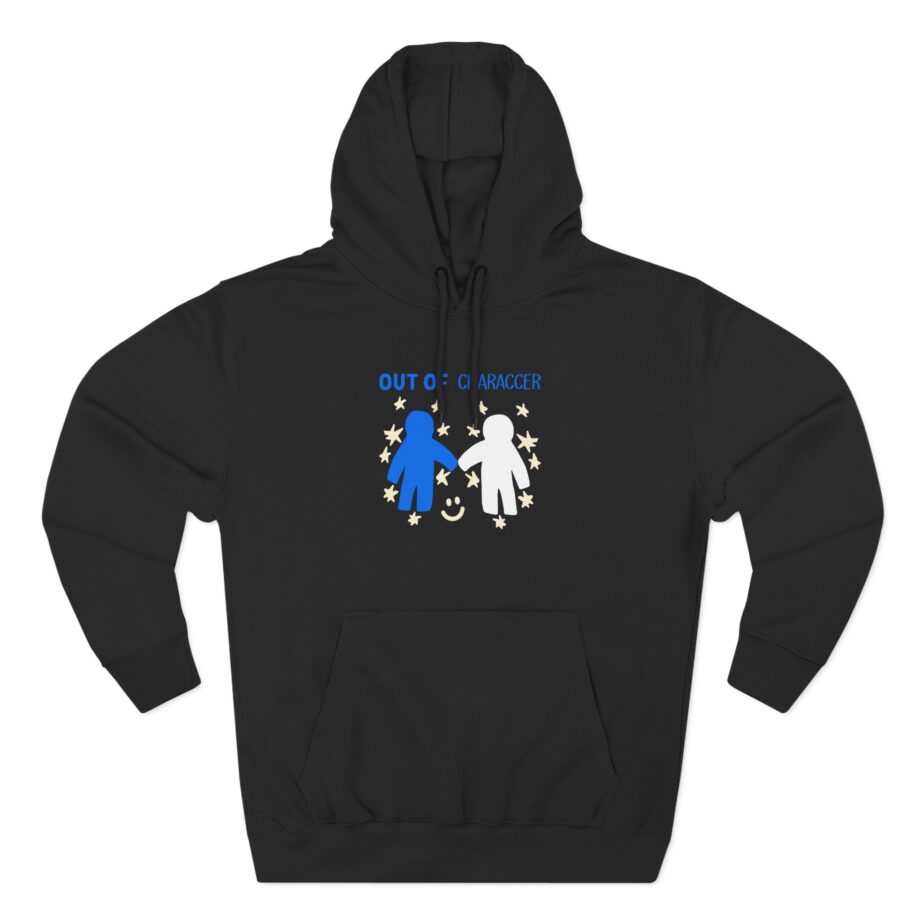 Out of Character Three-Panel Fleece Hoodie