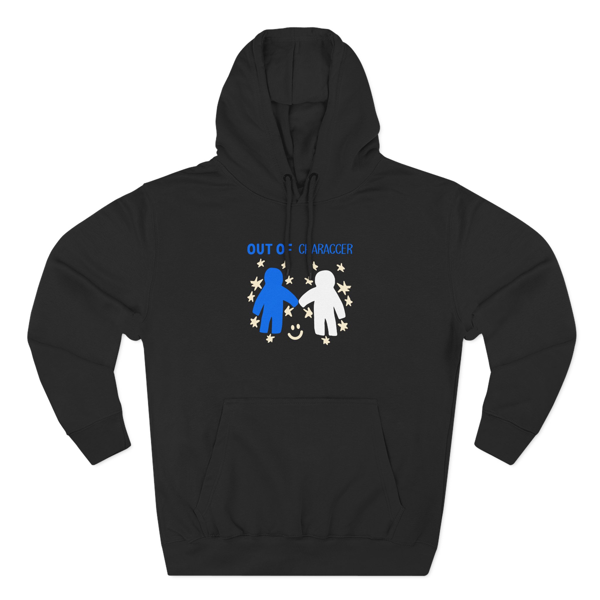 Out of Character Three-Panel Fleece Hoodie