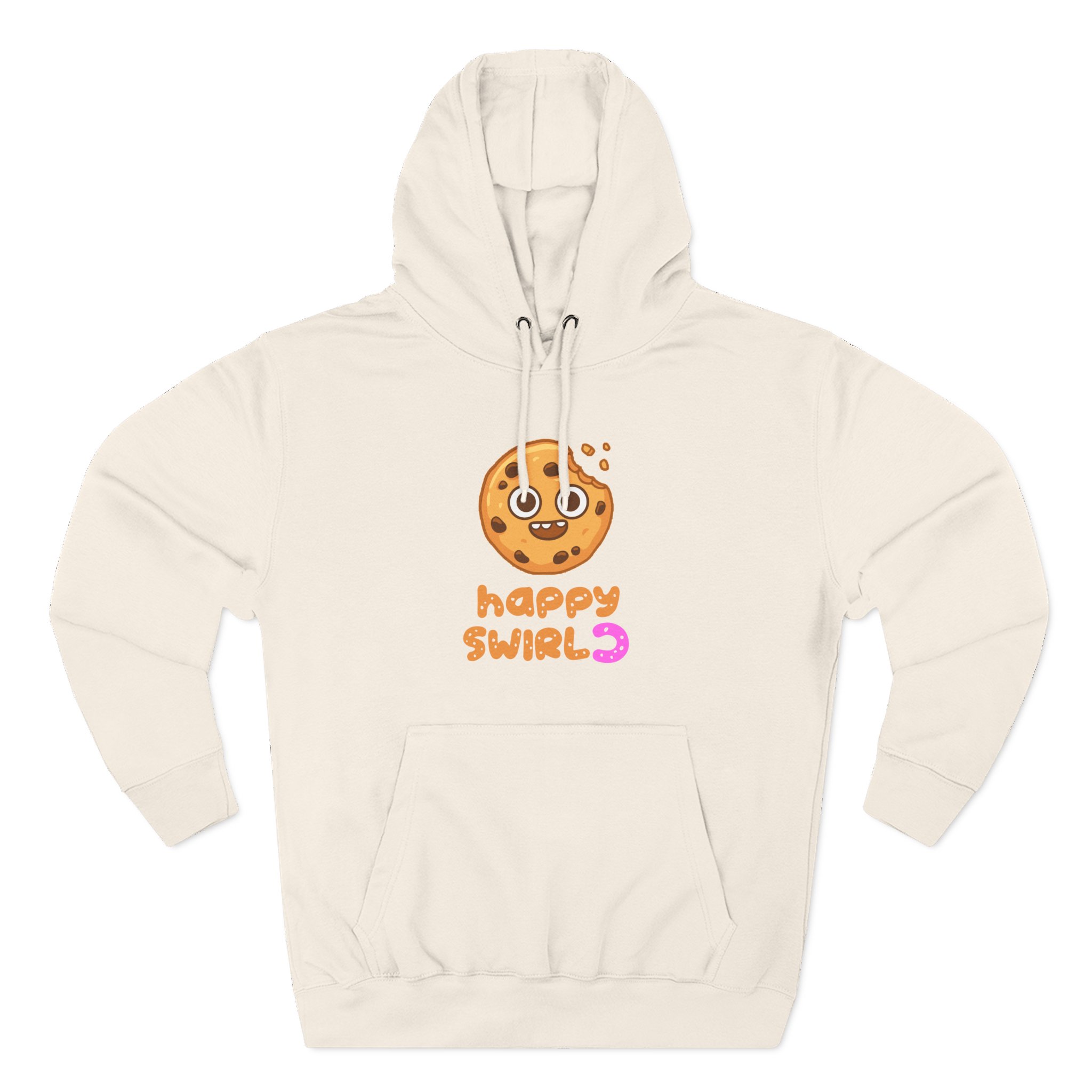Cookieswirlc Three-Panel Fleece Hoodie
