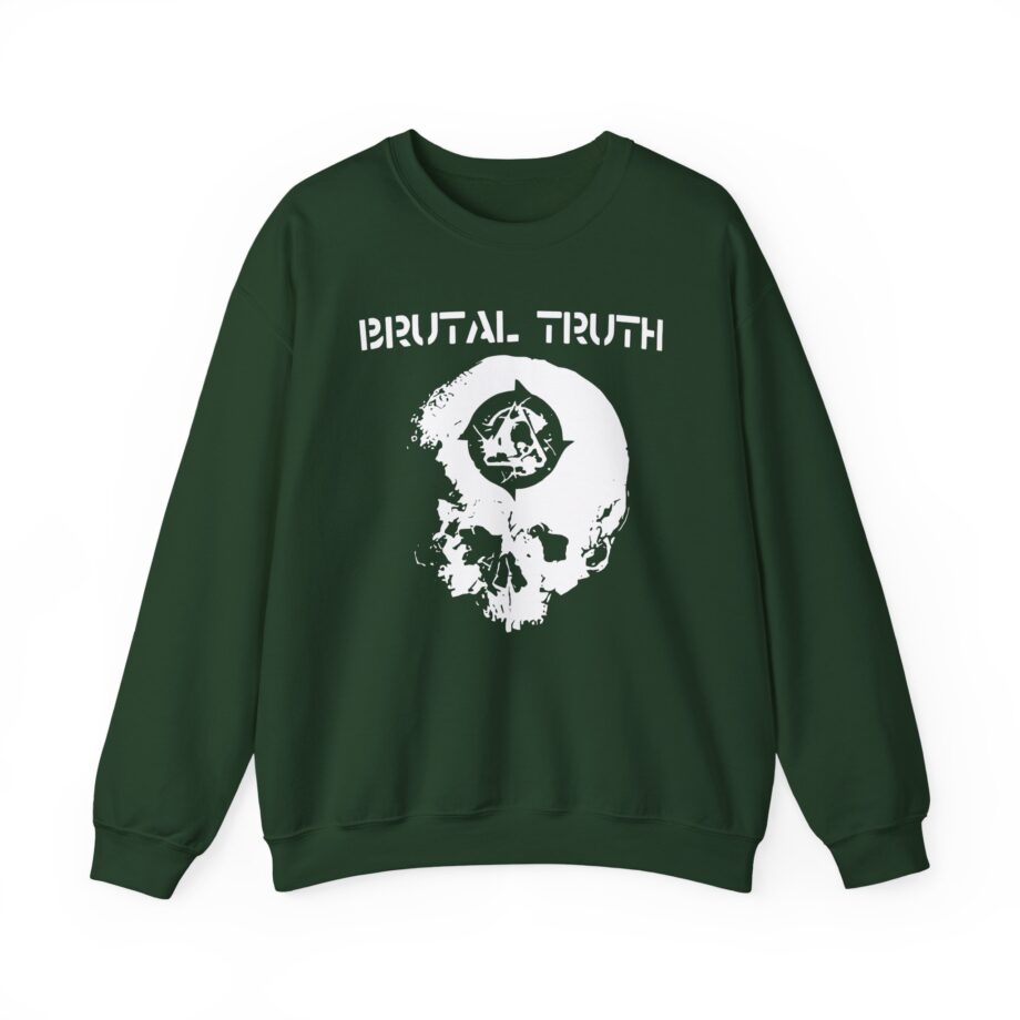 Brutal Truth Distort Destroy Noise Evolve Unisex Heavy Blend Crewneck Sweatshirt