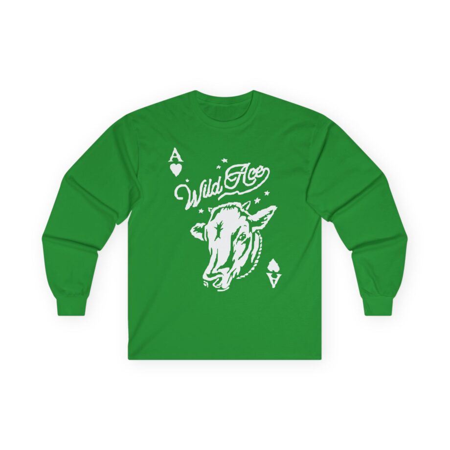 Kallmekris Wild Ace Knit Unisex Ultra Cotton Long Sleeve Tee