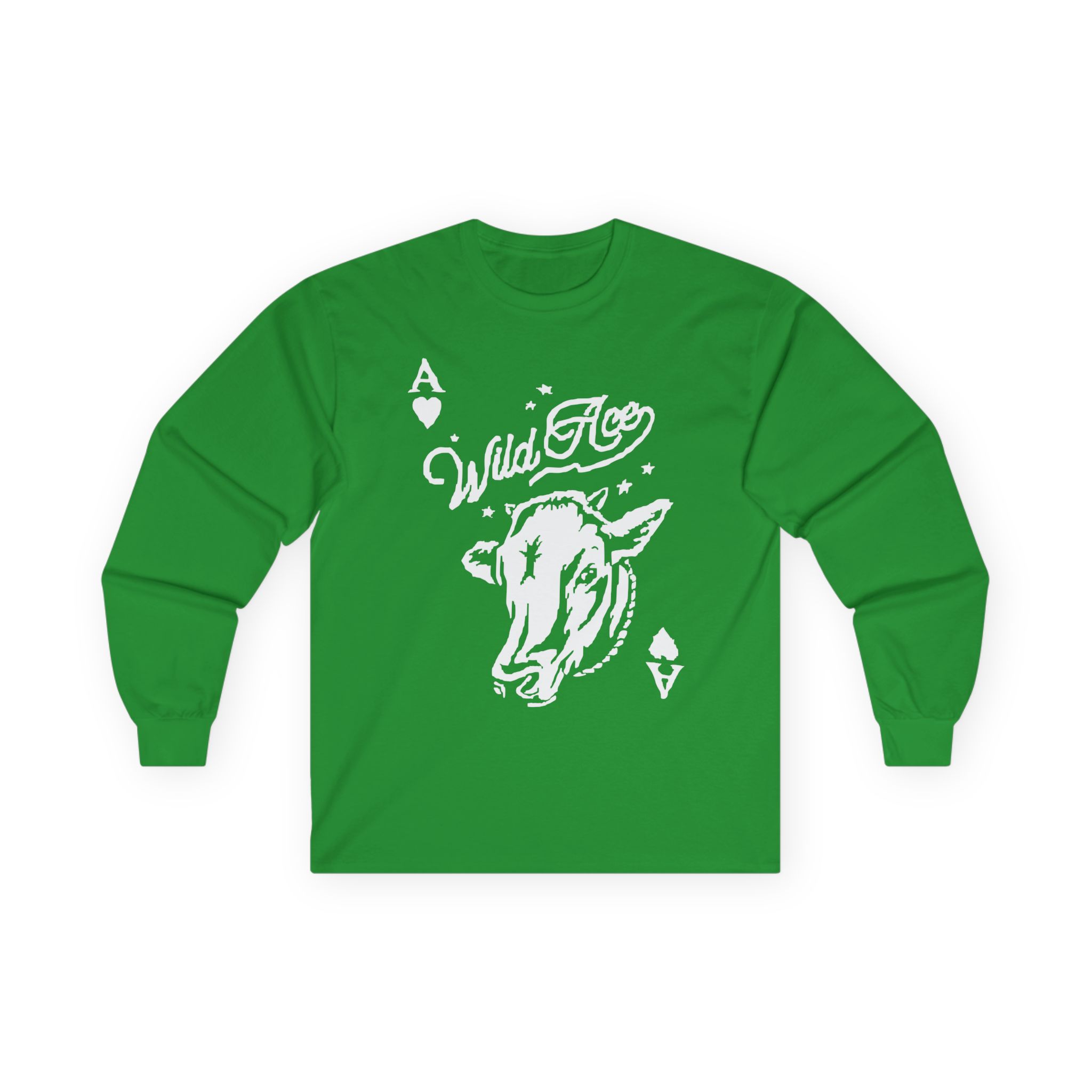Kallmekris Wild Ace Knit Unisex Ultra Cotton Long Sleeve Tee