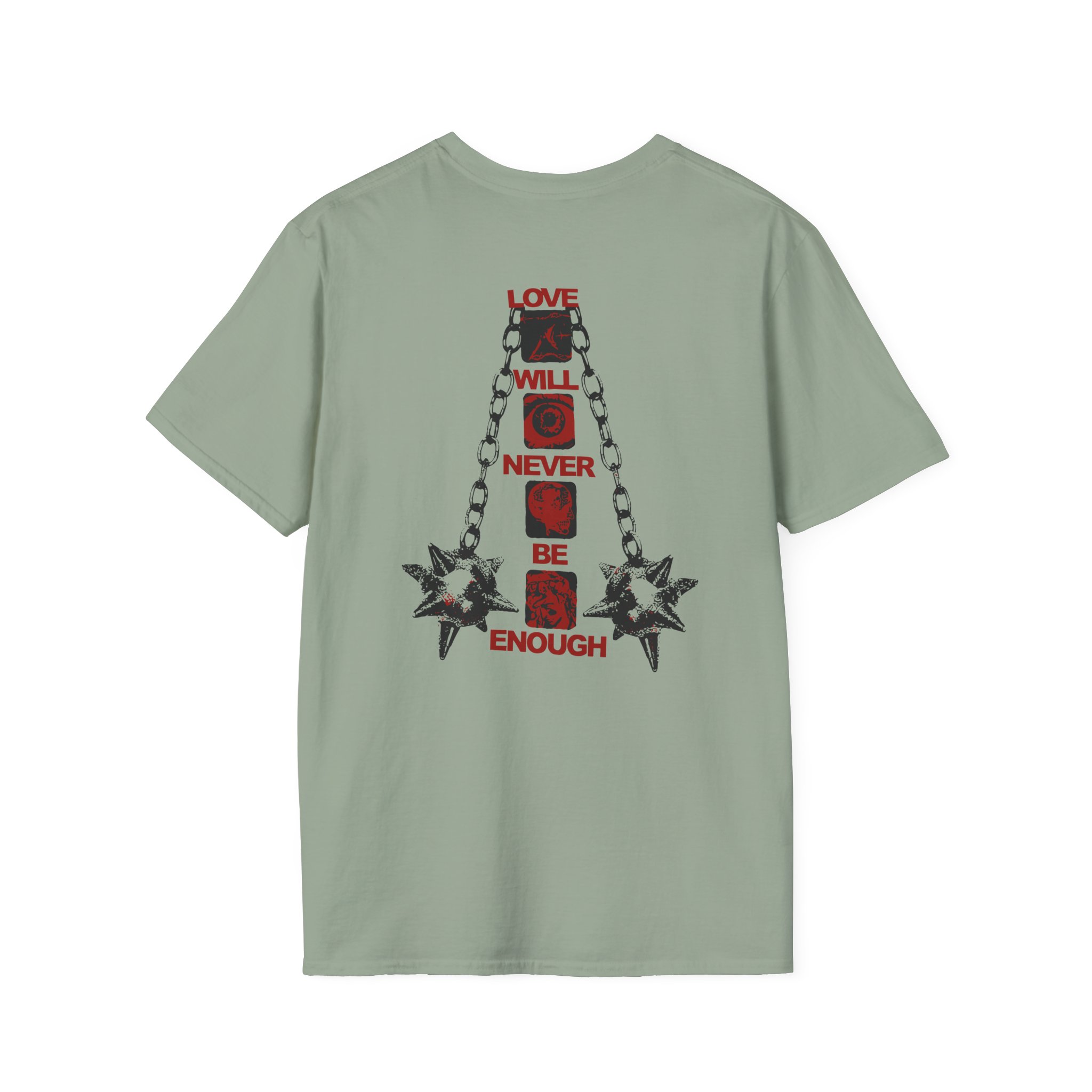 Kublai Khan - Never Enough Sportsgrey  Unisex Softstyle T-Shirt