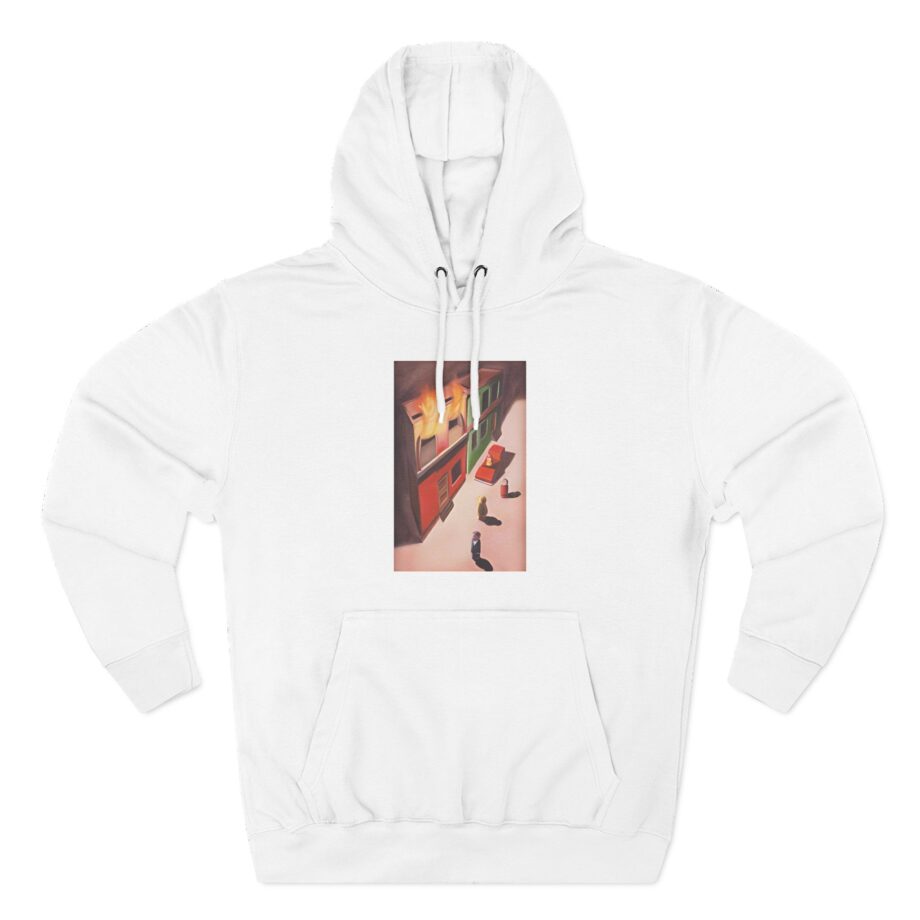Vintage Sunny Day Real Estate Diary 1995 Three-Panel Fleece Hoodie