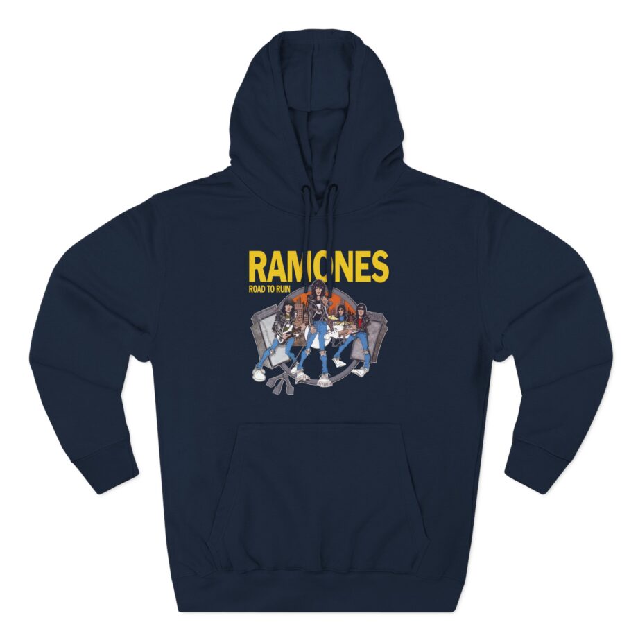 Ramones Ramones I Wanna Be Sedated Three-Panel Fleece Hoodie