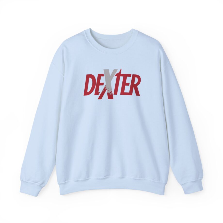 Dexter Spatter Logo Unisex Heavy Blend™ Crewneck Sweatshirt