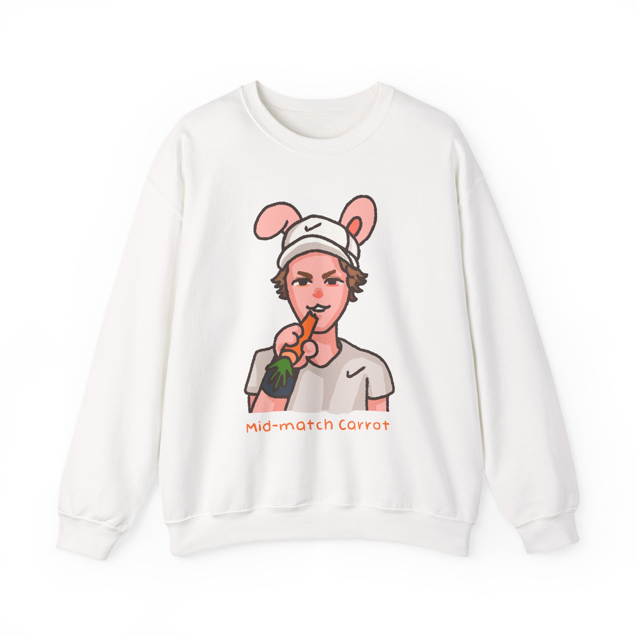 Jannik Sinner Unisex Heavy Blendâ„¢ Crewneck Sweatshirt