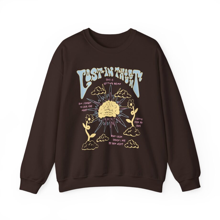 Kallmekris Lost In Thought Unisex Heavy Blend™ Crewneck Sweatshirt