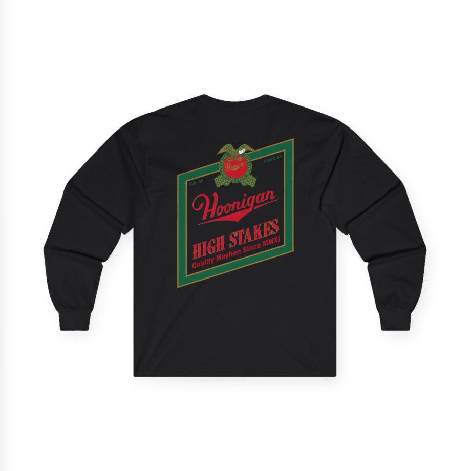 Ken Block Hoonigan High Stakes Unisex Ultra Cotton Long Sleeve Tee