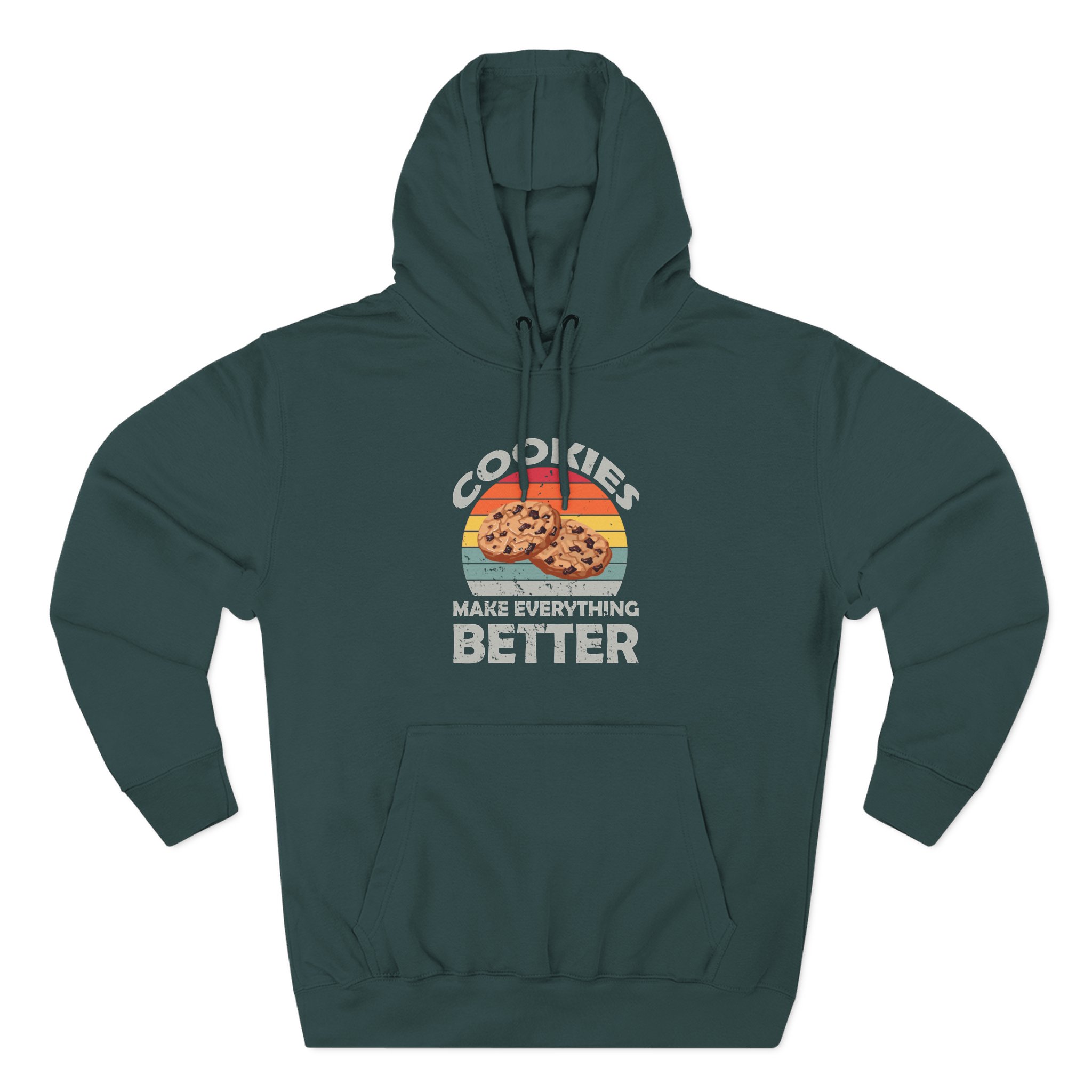 Cookieswirlc Make Everything Better Three-Panel Fleece Hoodie