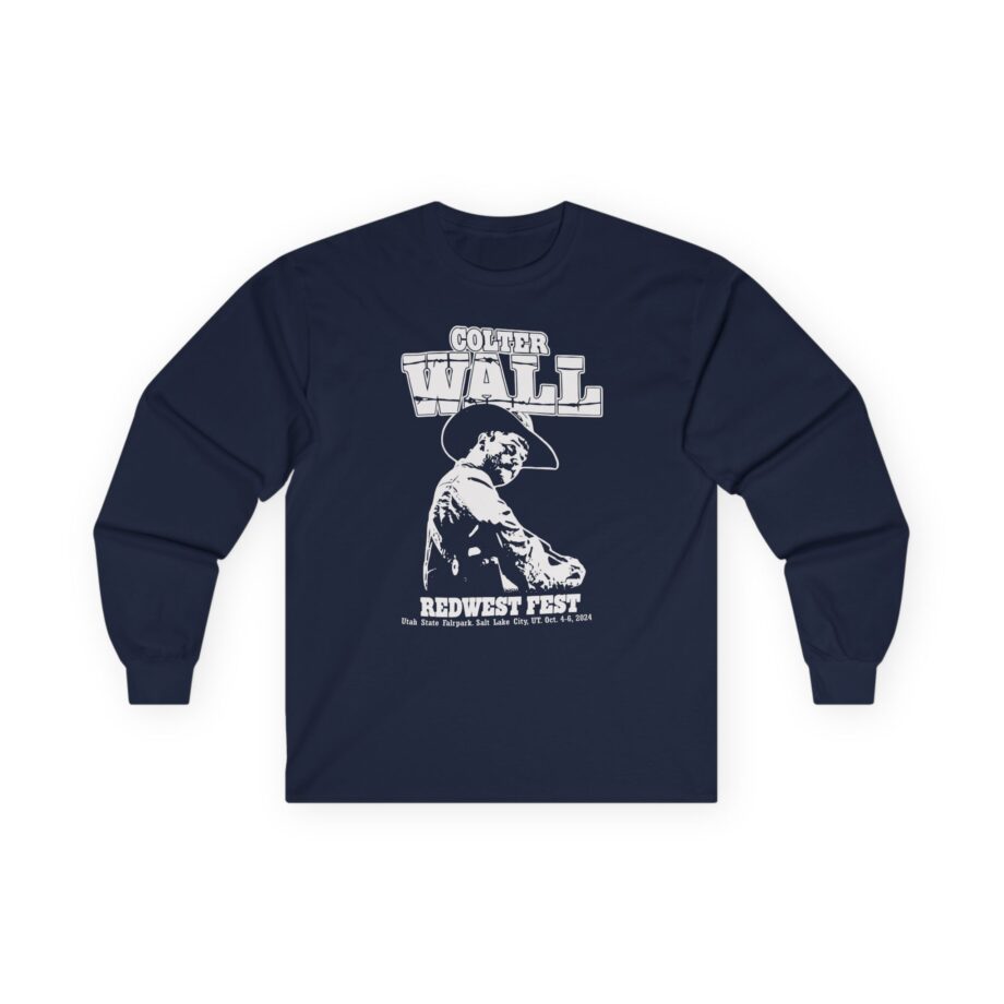 Colter Wall RedWest Fest Unisex Ultra Cotton Long Sleeve Tee
