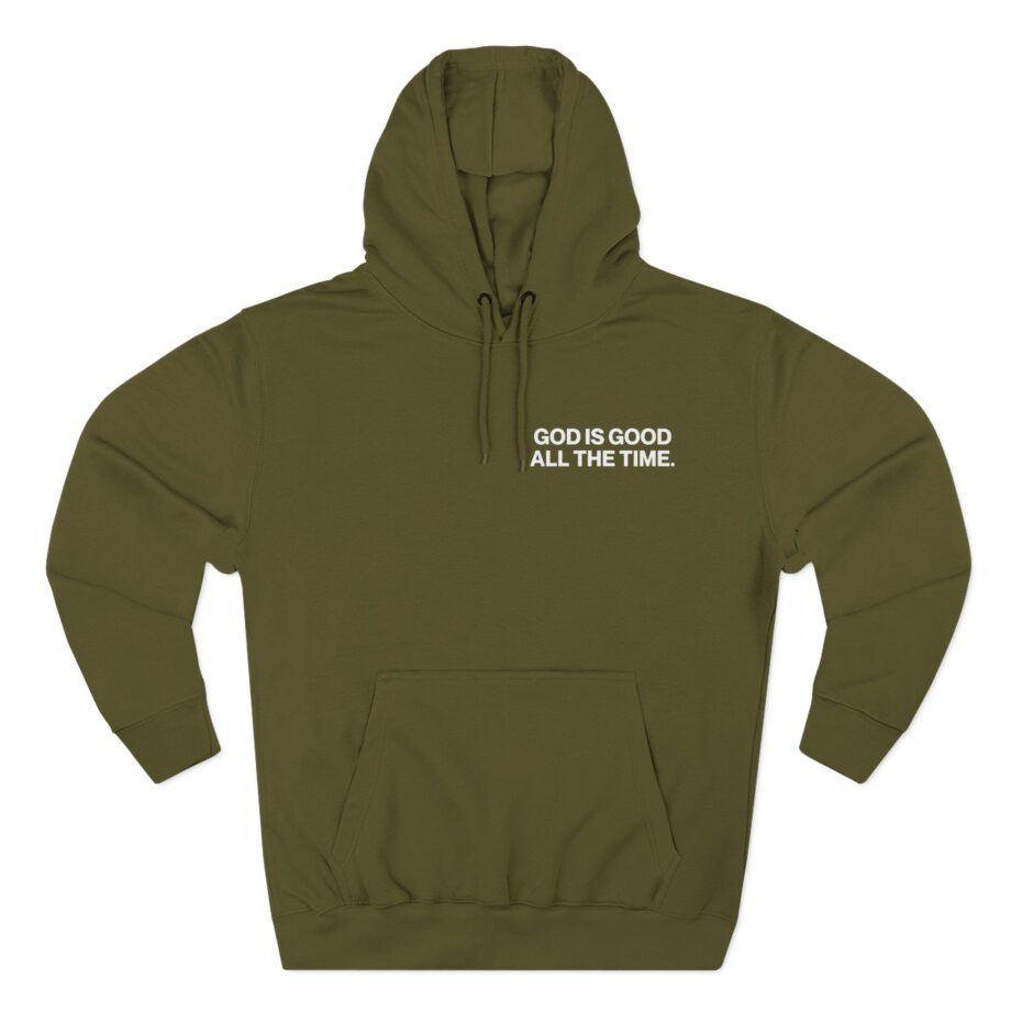 Forrest Frank God is Good Coach's Three-Panel Fleece Hoodie