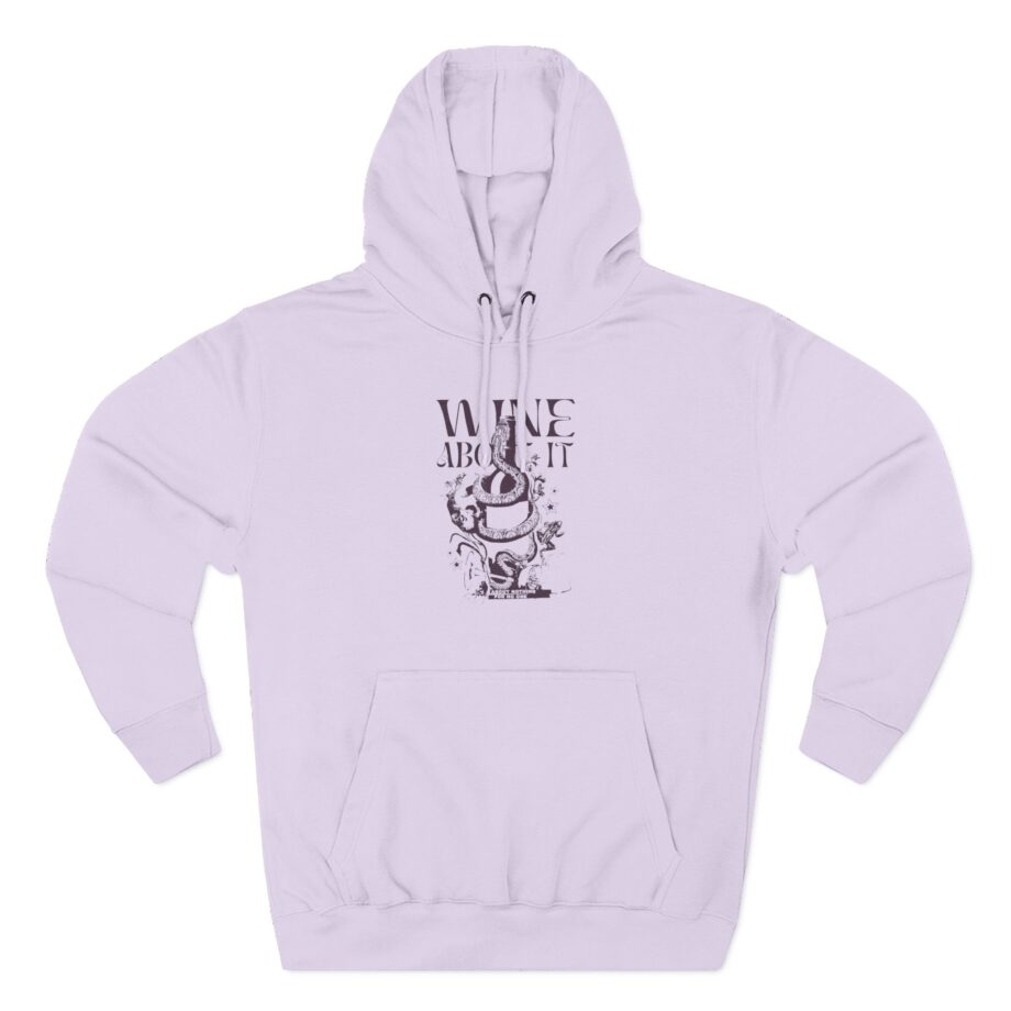 Qtcinderella Snake Three-Panel Fleece Hoodie