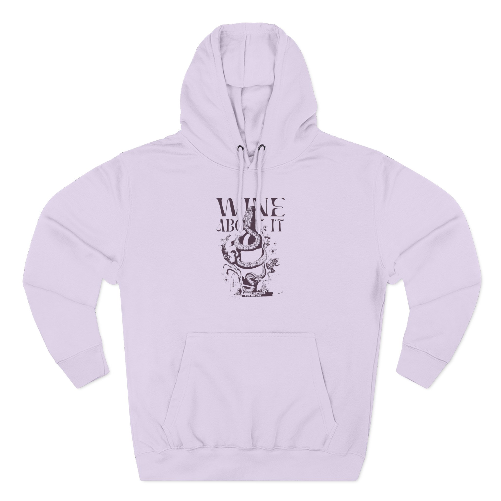 Qtcinderella Snake Three-Panel Fleece Hoodie