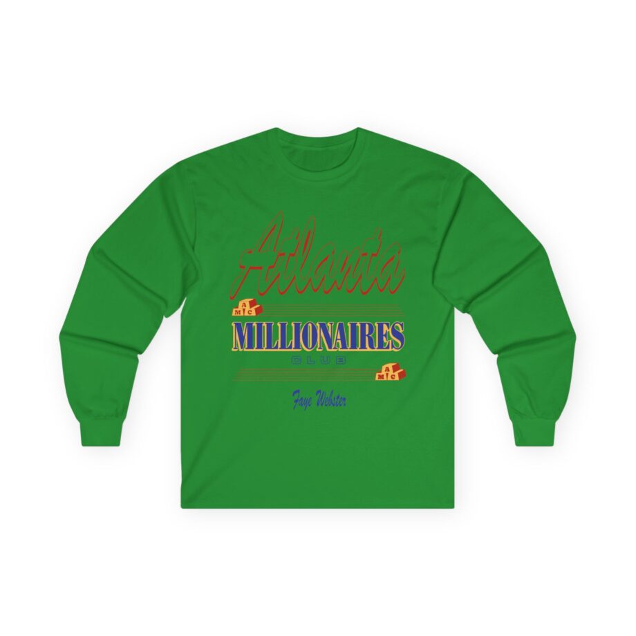 Faye Webster Atlanta Millionaires Club Unisex Ultra Cotton Long Sleeve Tee