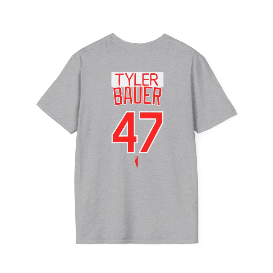 Trevor Bauer Hard Work Never Settles Unisex Softstyle T-Shirt