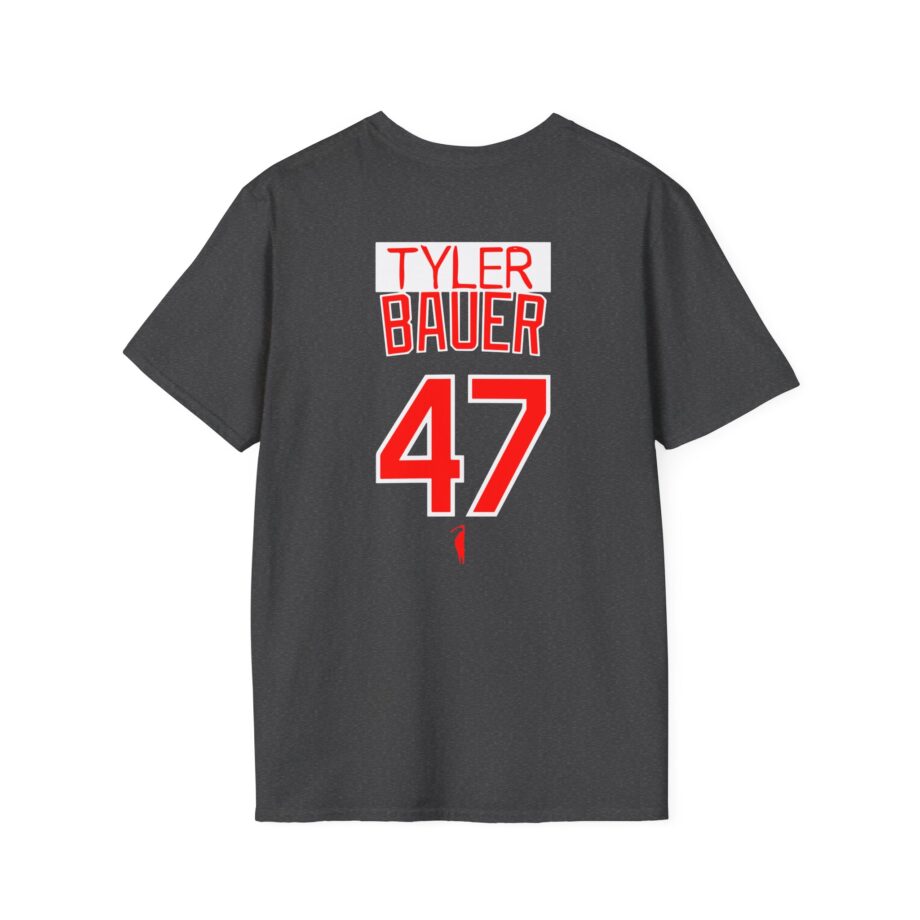 Trevor Bauer Hard Work Never Settles Unisex Softstyle T-Shirt
