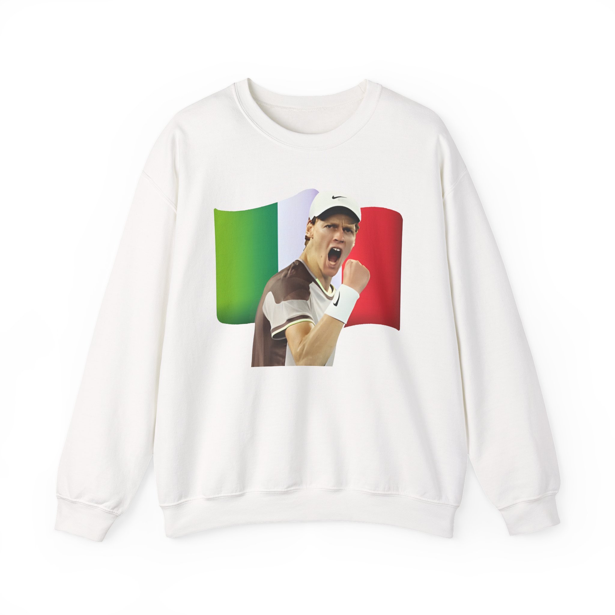 Jannik Sinner Italian Tennis Star Fan Unisex Heavy Blendâ„¢ Crewneck Sweatshirt