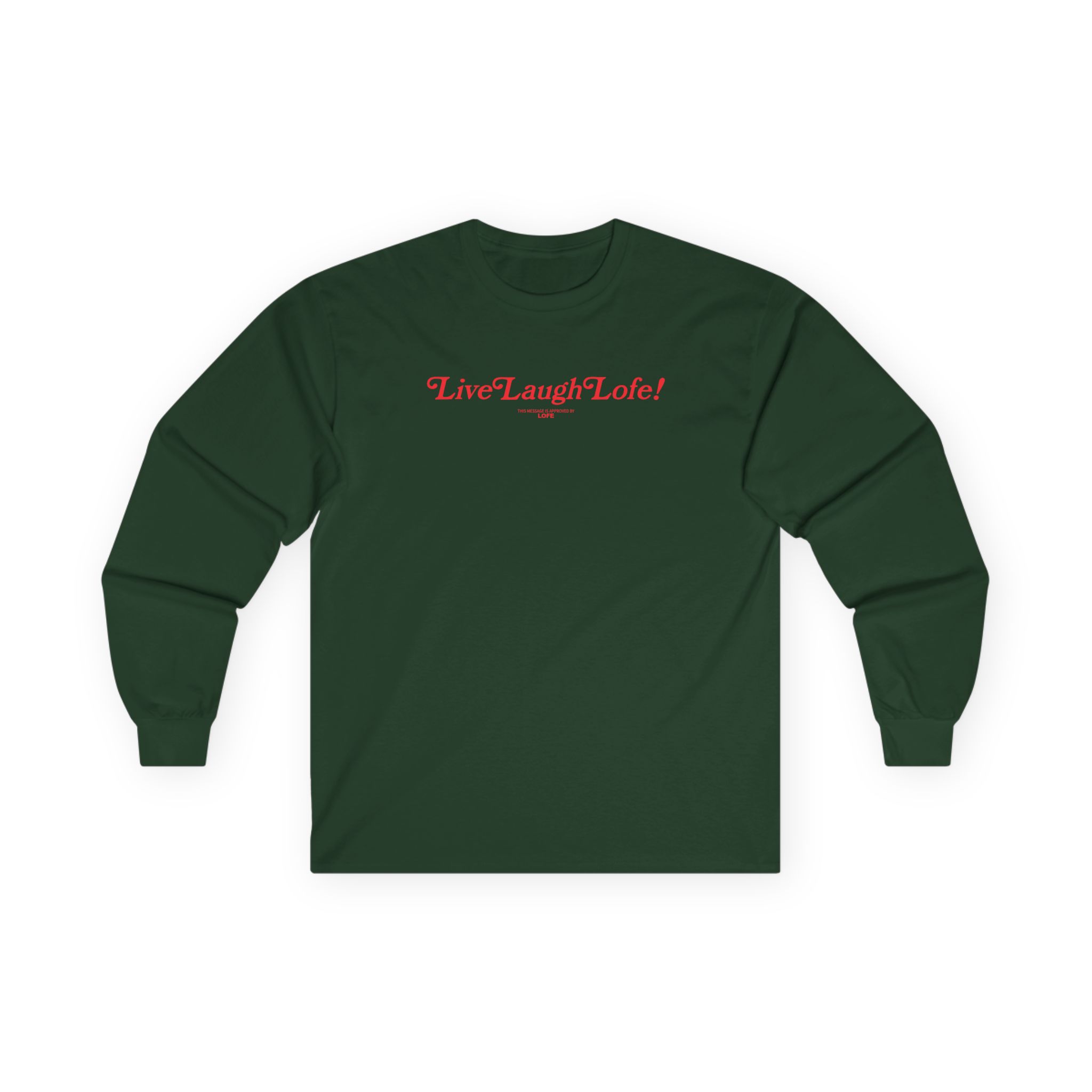Life Lauge Lofe Unisex Ultra Cotton Long Sleeve Tee