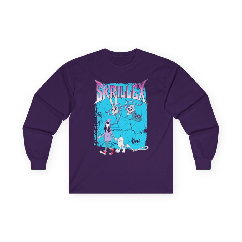 Skrillex Gost Album Cover Unisex Ultra Cotton Long Sleeve Tee