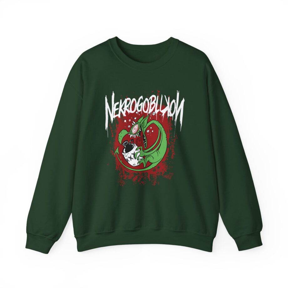 Nekrogoblikon Drunk Goblin Unisex Heavy Blend™ Crewneck Sweatshirt
