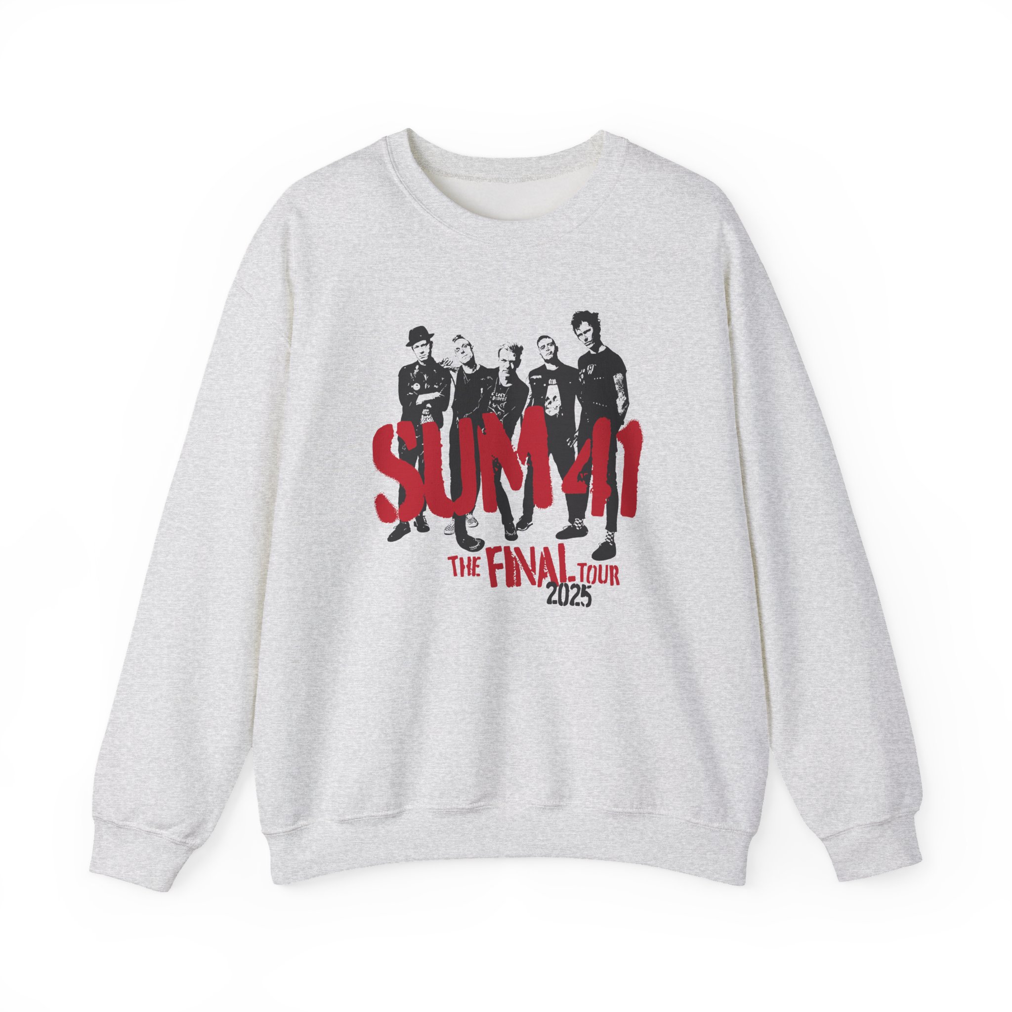 Sum 41 the Final Tour Unisex Heavy Blendâ„¢ Crewneck Sweatshirt